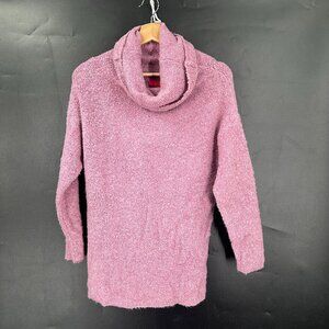 NEW Catherine Malandrino alpaca blend cowl neck pullover boucle knit sweater S